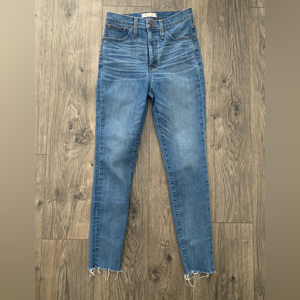 Madewell High Rise Skinny Jeans